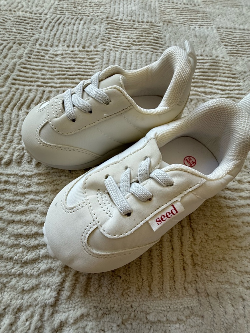 NWOT Seed Heritage White Kids Sneakers